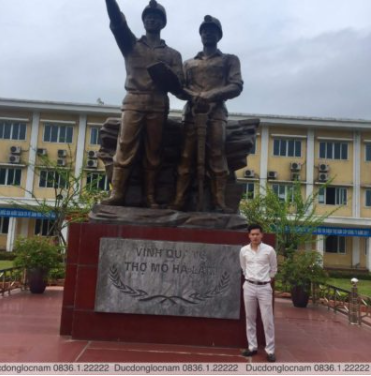 Đúc tượng tại mỏ than Quảng Ninh - Đồng Đúc Lộc Nam - Công Ty TNHH Cơ Khí Đúc Lộc Nam